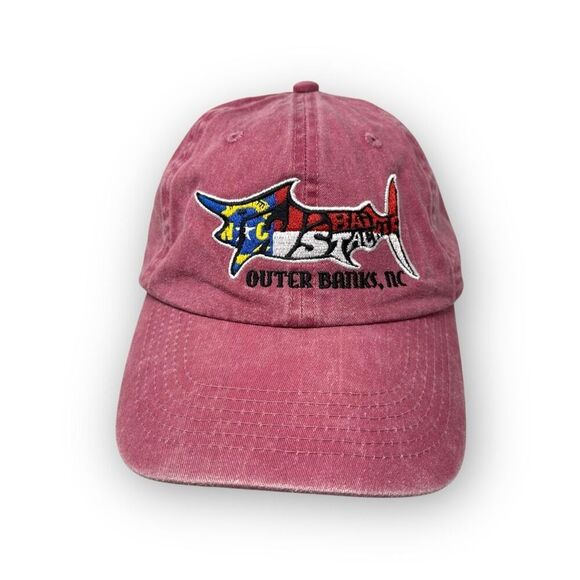 Fahrenheit Headwear OBX NC North Carolina JS Bait Tackle Hat Cap Strapback OSFM - Picture 1 of 8